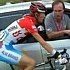 Frank Schleck beim Rennarzt w�hrend der 2. Etappe der Deutschland-tour 2005